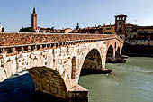 Verona - Il Ponte Pietra. 